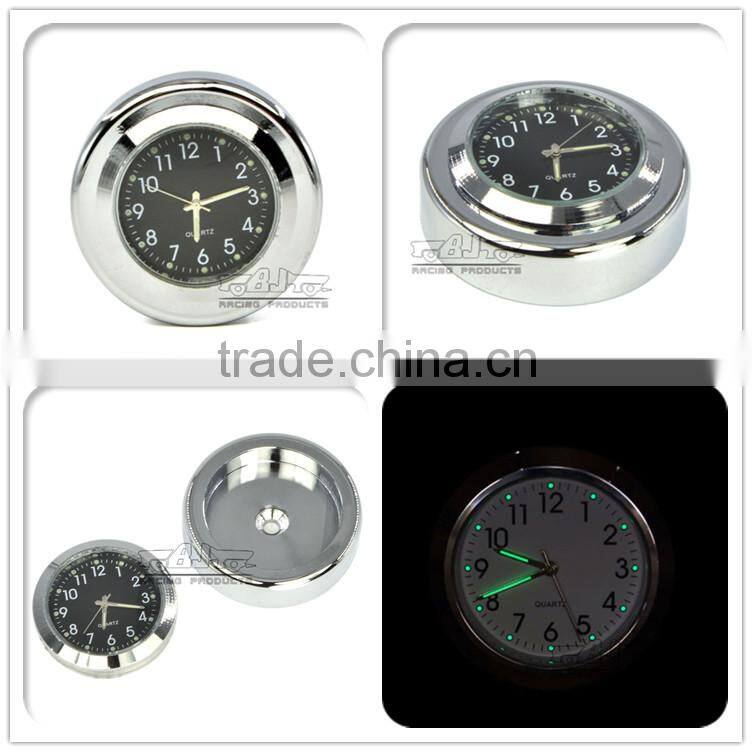 BJ-HBW-007 High Precision Clock with Luminous Numbers Motorcycle Clock Motorcycle Windscreen Watch
