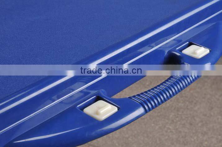 Outdoor plastic folding picnic table