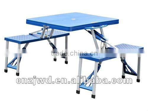 Folding Plastic Camping/Picnic Table