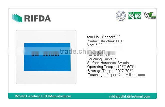 3.5" capacitive touch screen display for mobile phone