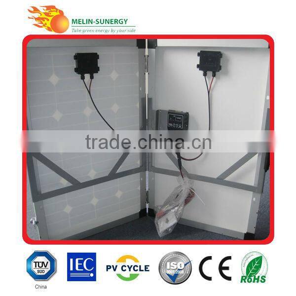 160W folding solar panel kit