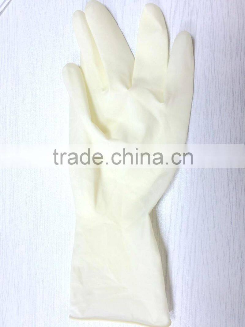 Power free cheap medical latex S M L natural gloves