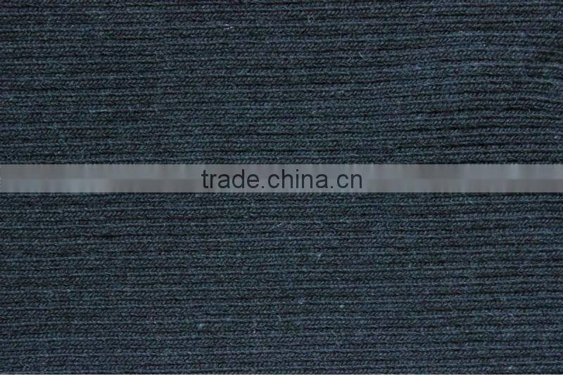 cotton spandex 1x1 rib knitted fabric