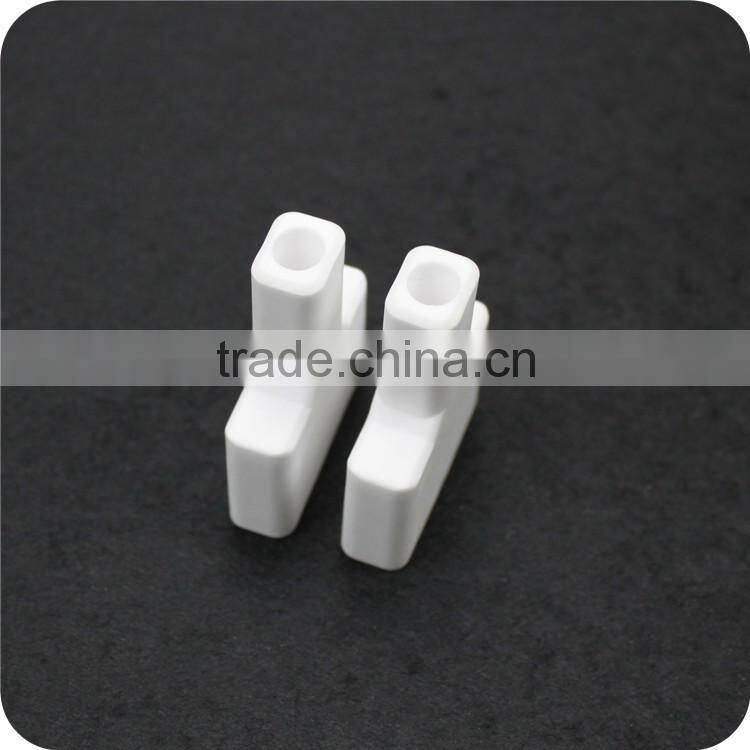 high performance 95 alo3 alumina ceramic housing ceramic clamp
