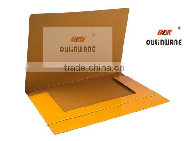 Design paper file folder punch hole