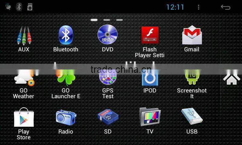 Universal 6.2" Motorized resistance or capacitor touch screen 2 din in-dash android car dvd car pc with wifi 3g