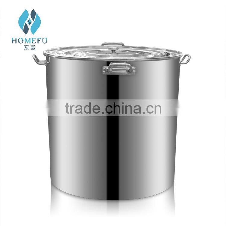 China Products large 555 stainless steel non stick glazed stew pots