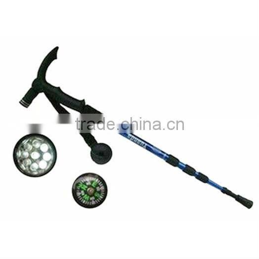 Goread K020 high quality 4 section alpenstock walking stick