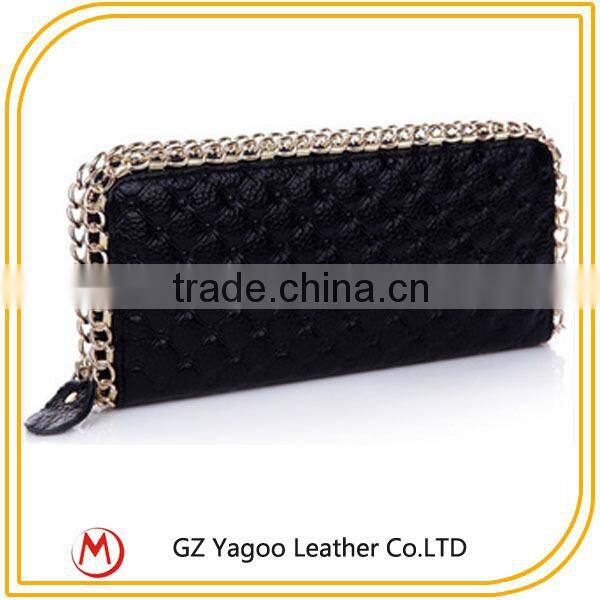 2015 new product in China leather magic wallet manufacturer