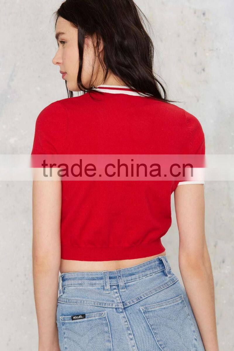 2016 Spring New Collection Latest Sexy Sweater Design For Women