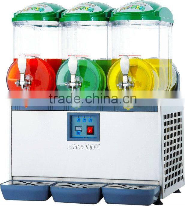 3 tanks commercial slush machine slush puppy