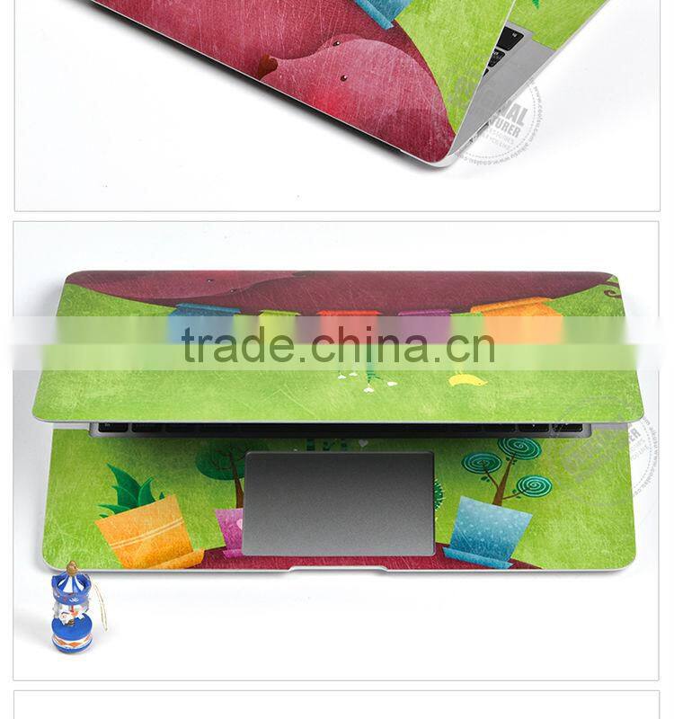 Skin sticker for macbook pro