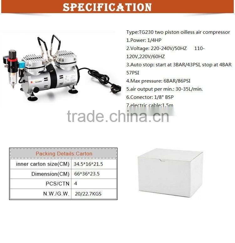 luminess air airbrush makeup compressor TG230