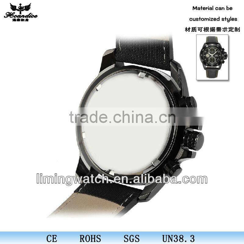 SP-2405 Hot selling high quality vogue fashion black swiss sport watches for men