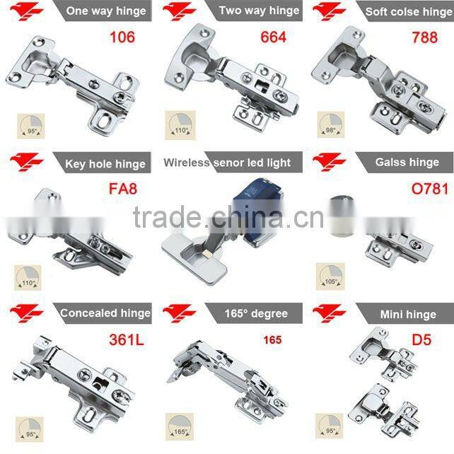 glass hydraulic hinge Pressure Cushion with Clip on Base Glass Hinge