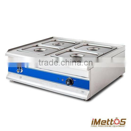 iMettos Commercial electric food warmer bain marie for hotel restaurant