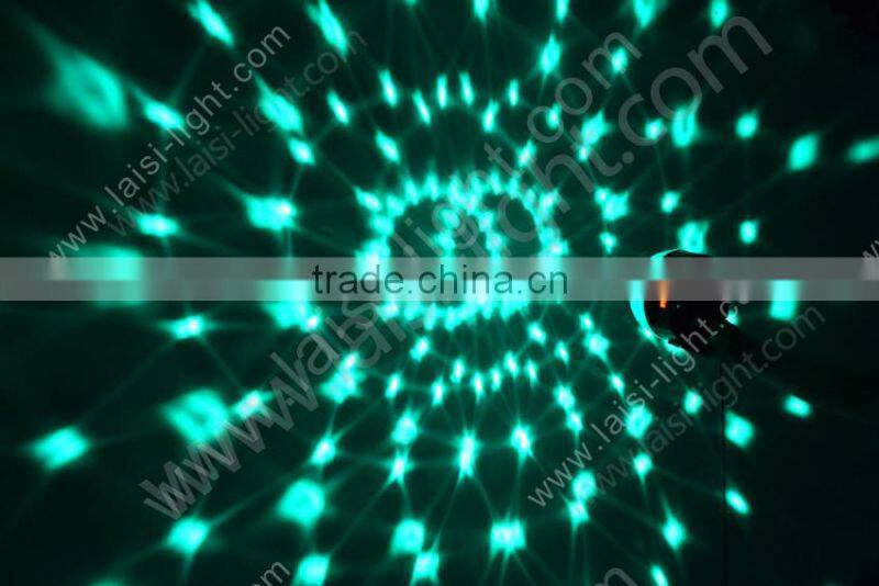 DJ disco light Mirror 6pcs*3W LED Crystal Ball, mini LED Crystal Ball for Christmas Decoration