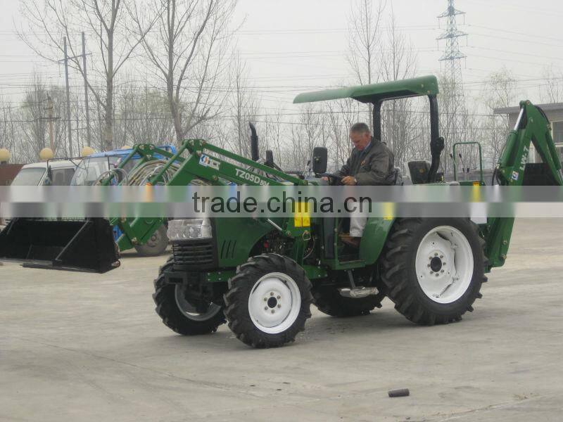 front loader and backhoe for 55hp 4WD tractors John Deere 554