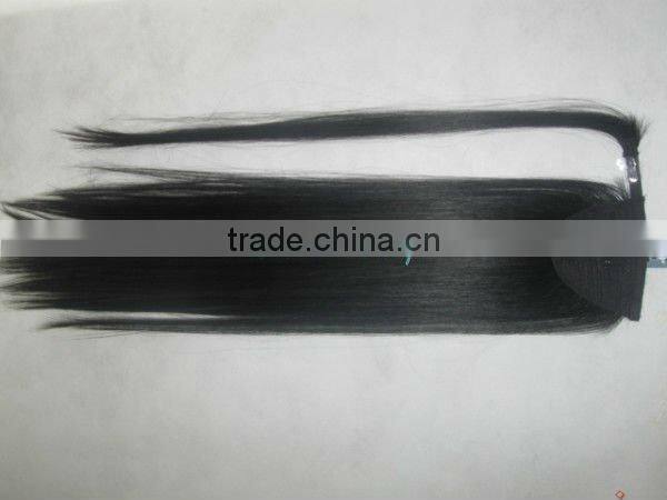 100% real-looking ponytail