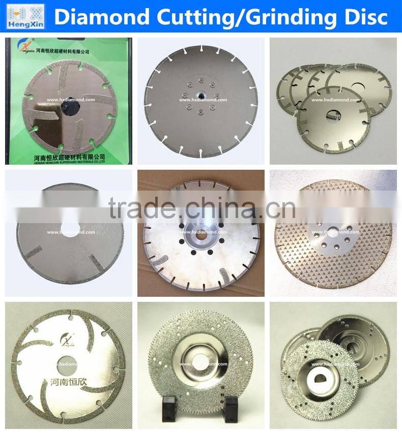 from china factory price electroplated diamond stone disc stone grinding disc