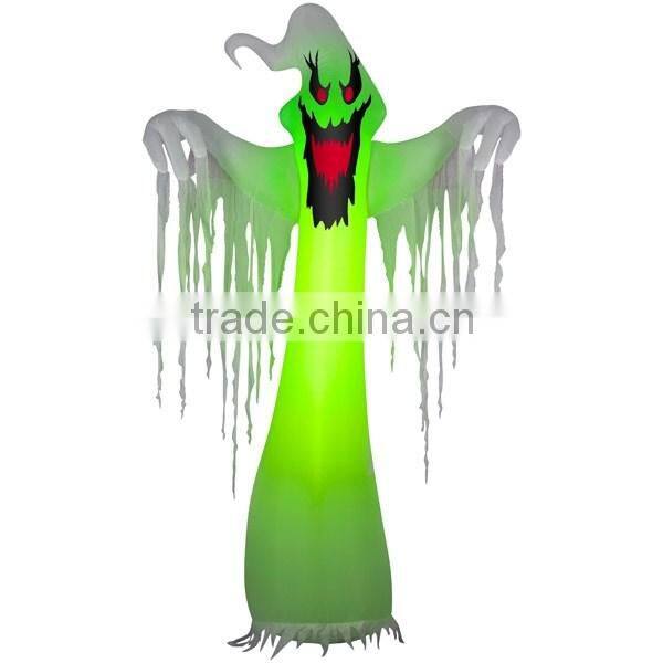 Airblown Halloween Inflatable Big Head Monster, 12' Tall x 7.5' Wide