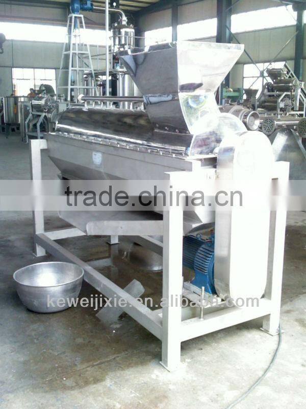 Peach, olive cold stoning machine