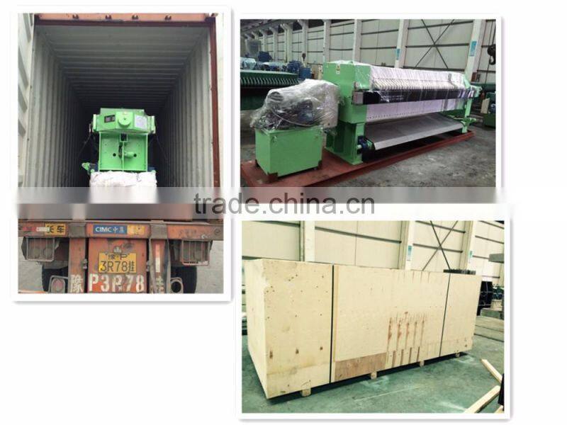 Program Controlled Automatic High Pressure Steel Plate Filter Press For Urban Sewage Teatment
