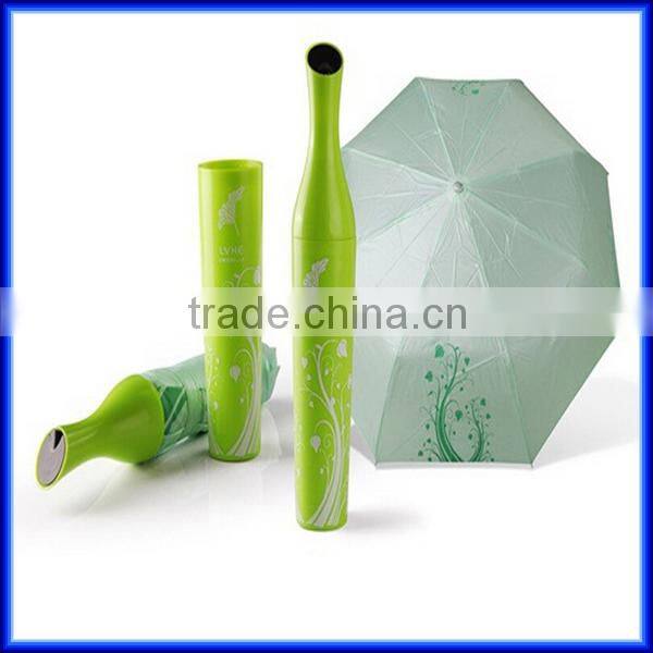 Promotional Gift wine bottle rain umbrella/uv protection wine bottle rain umbrella/ Cutom advertising wine bottle rain umbrella