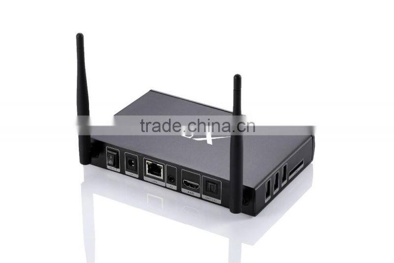 100% orginal amlogic s905 EX95 tv box full hd 4k metal case EX95 android tv box