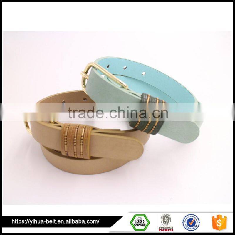 Decorative chain waist belt casual dress waist belt