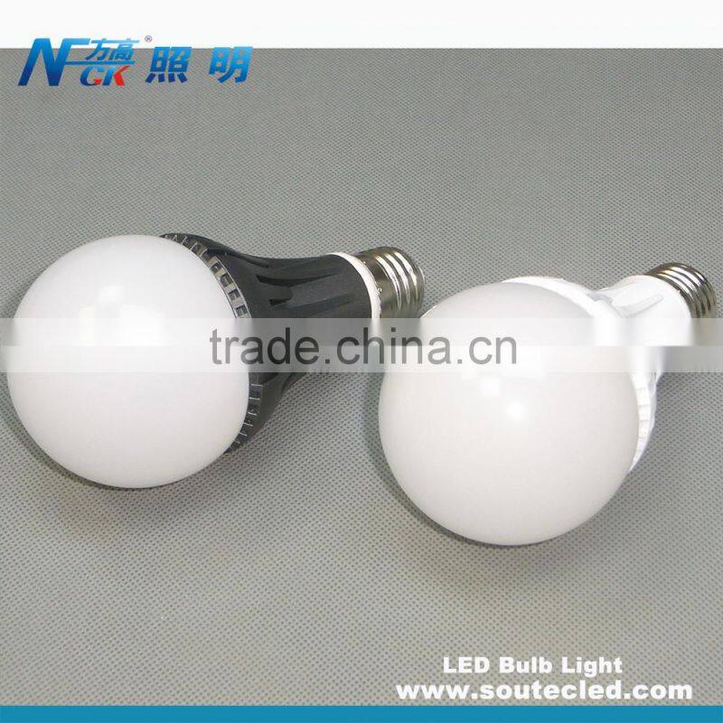 110V 220V 230V AC input E27 B22 light base 5w big bean angle high brightness energy saving light led bulbs factory