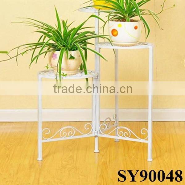 Metal tall wrought iron flower pot stands
