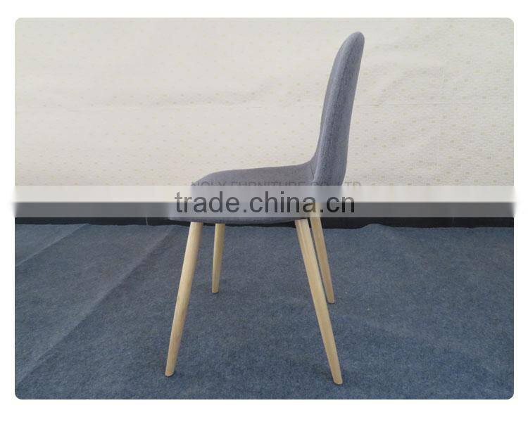 Standard Furniture Dining Room fancy linen upholstered dining chairs with wood legs