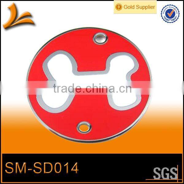 SM-SD015 custom hard enamel star shaped dog tags