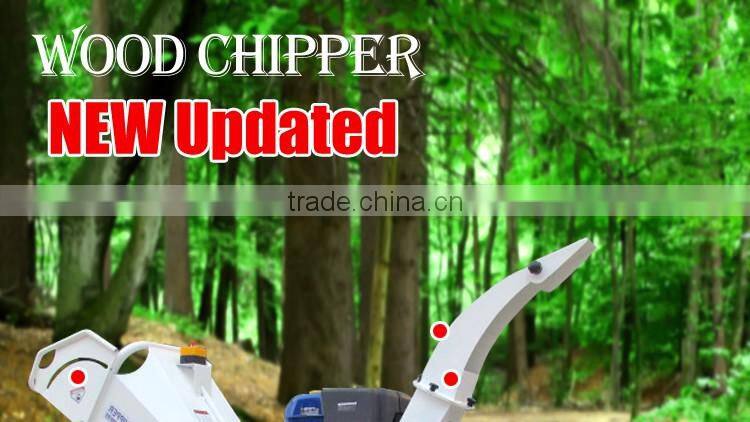 2016 NEW Updated ATV attached wood chipper with 15 hp gasoline engine