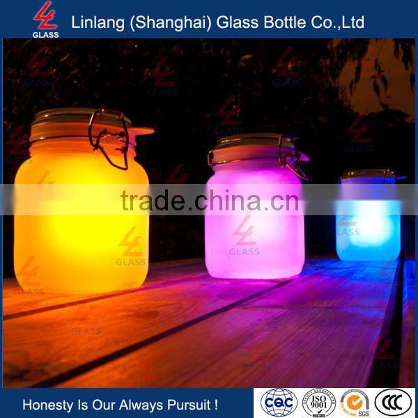 Good Reputation Top Grade Glass Solar Jar