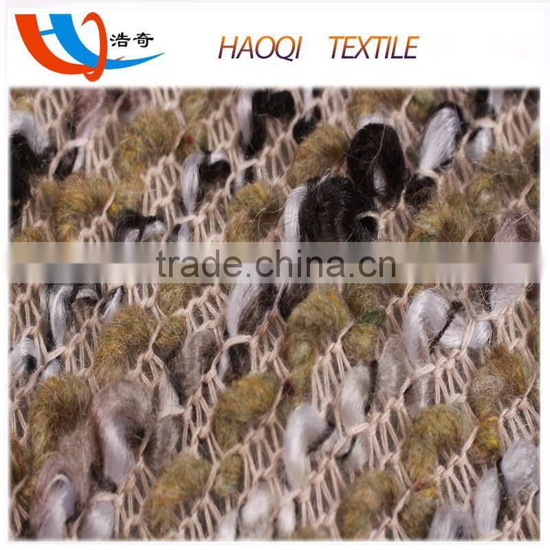 poly acrylic and cotton blend fabric woolen sweater designs for ladies