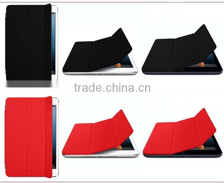 Smart leather case for iPad mini 2 with Sleep Function and Support Stand