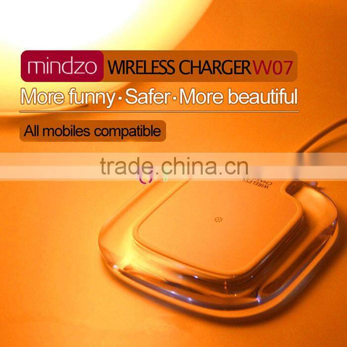 Waterproof Qi Standard Wireless Charger Adapter White