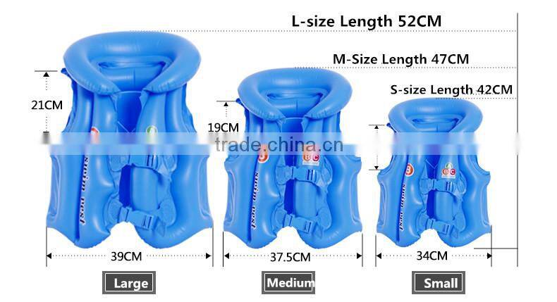 Children baby float inflatable swimming vest