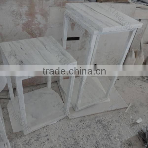 custom made waiting bench in commercial mall stone bench