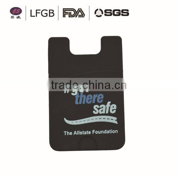 Modern new coming colorful eco friendly product back stick card holder