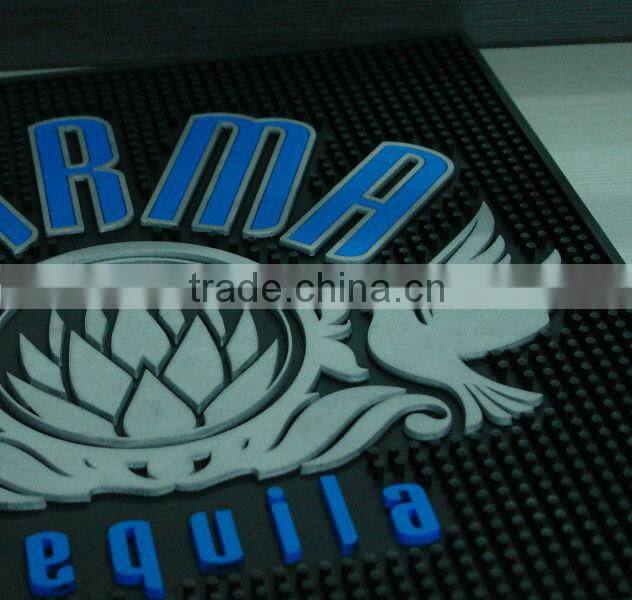 custom rubber bar spill mat