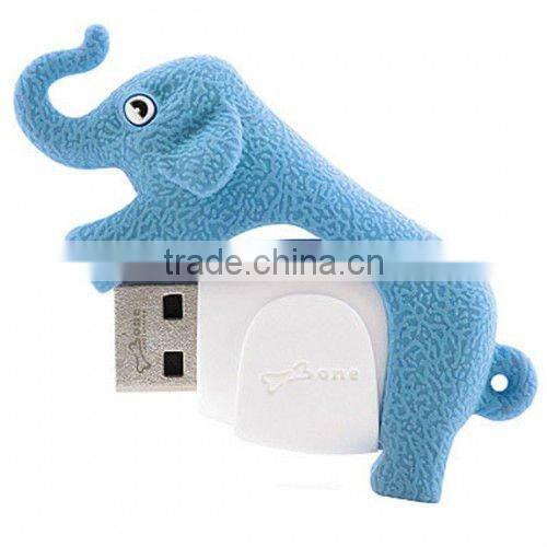 OEM lovely elephant USB flash stick