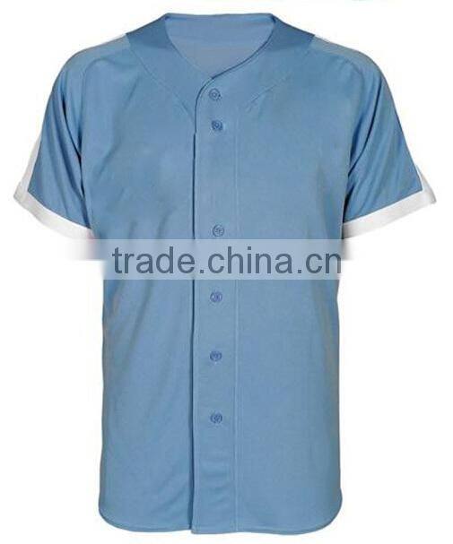 2015 latest Custom china oem high quality blank baseball jersey