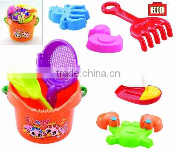 Hot sale play with much fun plastic toy set outdoor game sand toy