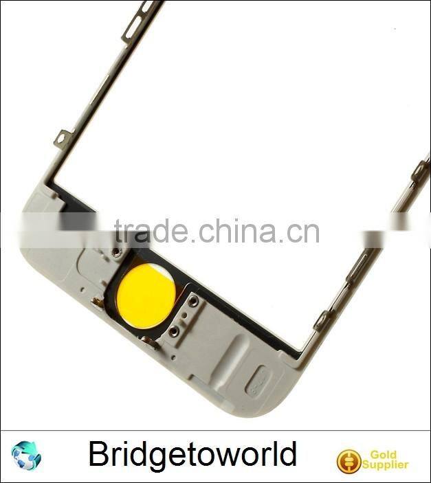 Touch Screen Lens Outer Glass with Frame Assembly For iPhone 5C Repair Part