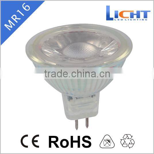 L-SL led spotlight 5W gu10 COB led china lighting glass gu10 lamp shop light led