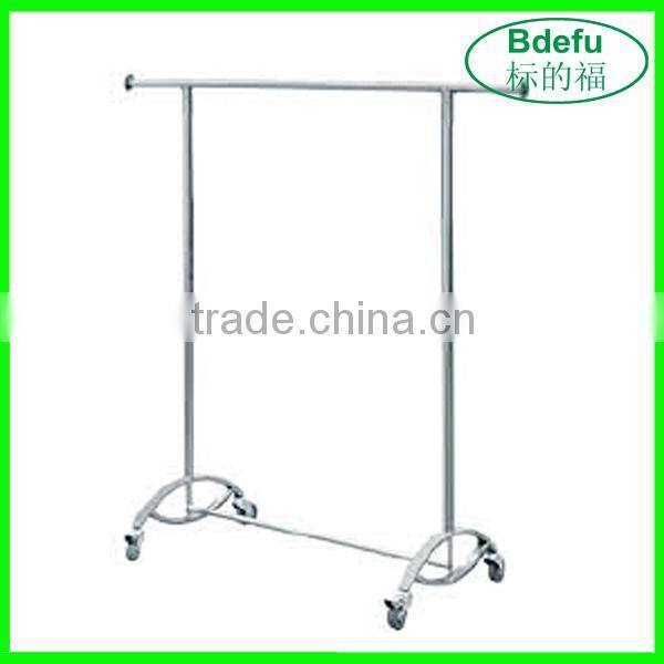 2015 wholesale price ajustable department store display racks/metal hanging display racks