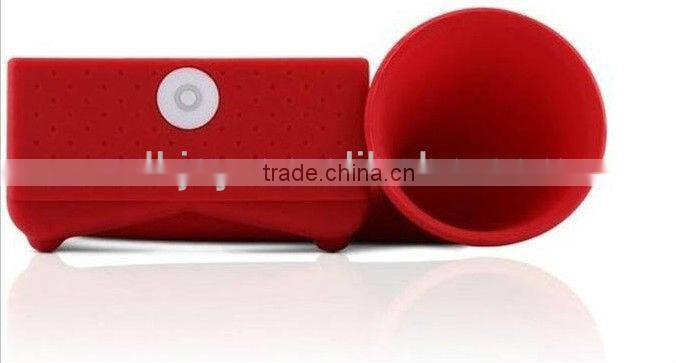 top selling portable silicone micro speaker for mobile phone